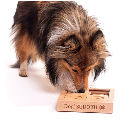 Jeu d’intelligence Sudoku petit format en bois – niveau débutant