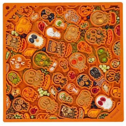 Zombie lick mat for dogs and cats