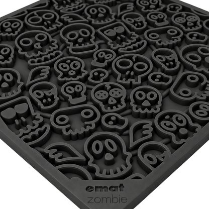 Zombie lick mat for dogs and cats