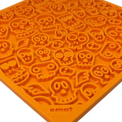 Zombie lick mat for dogs and cats