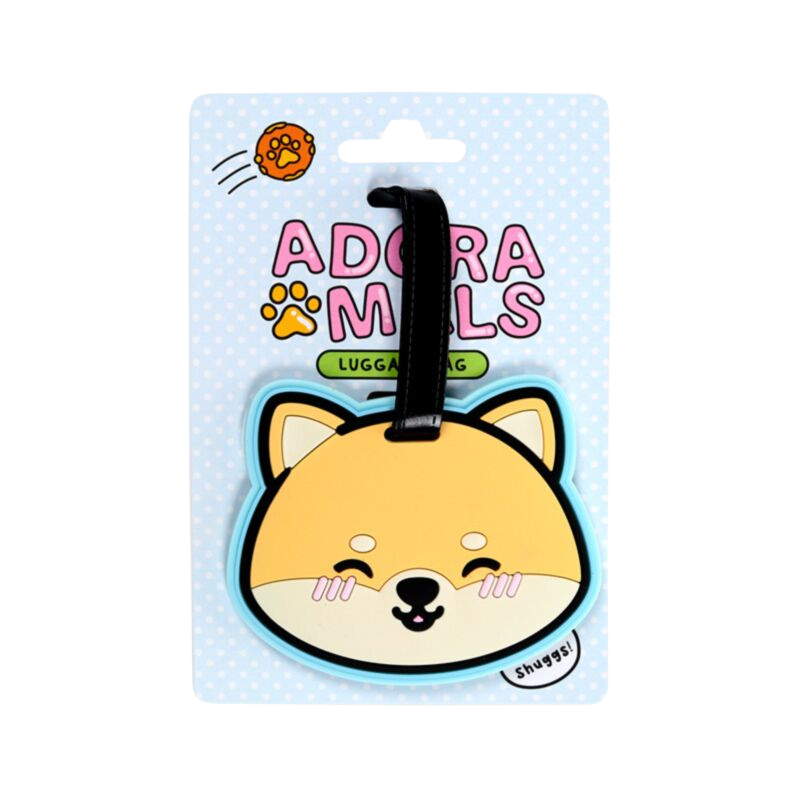 Etichetta per bagaglio Shuggs lo Shiba Inu