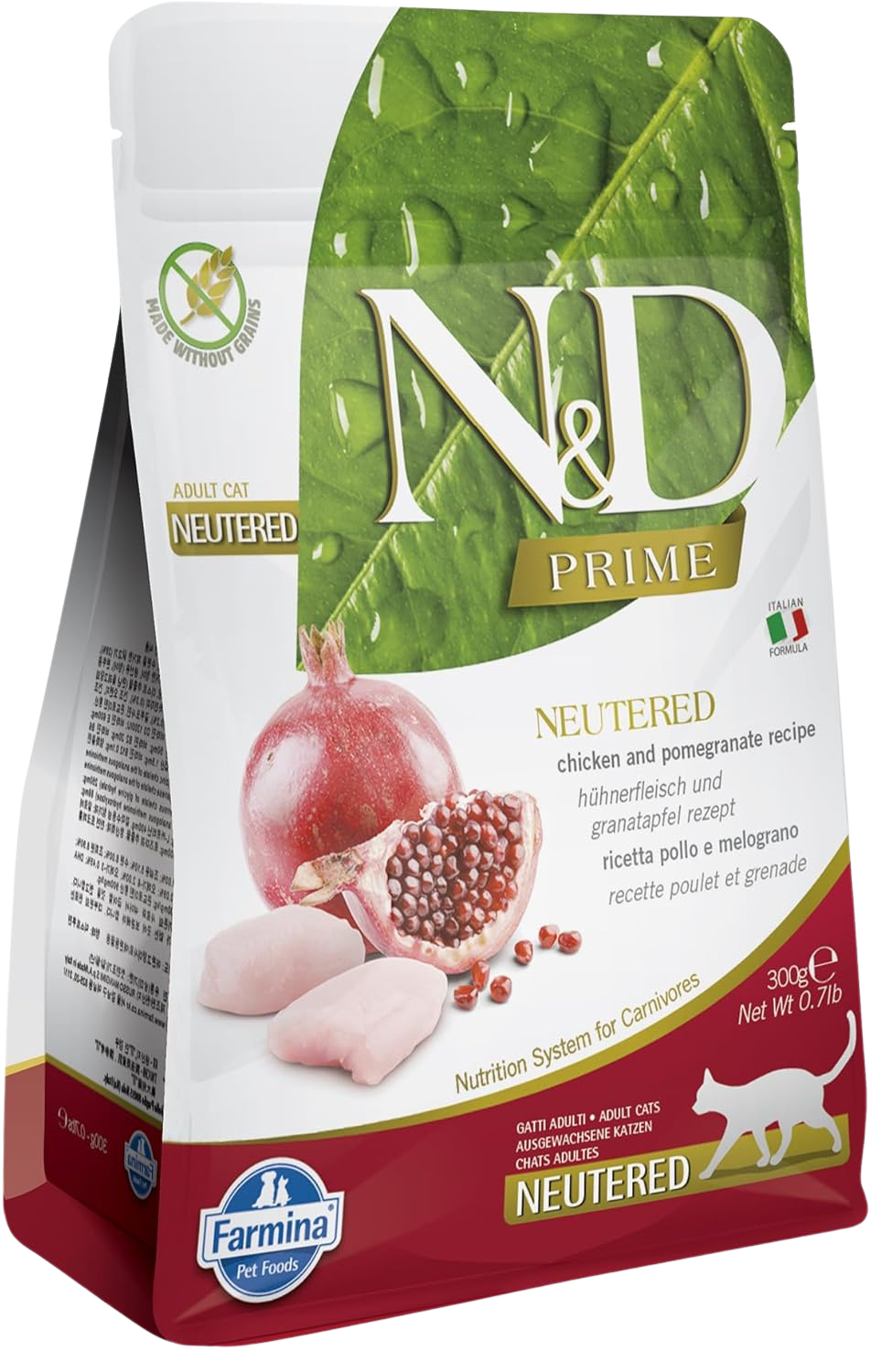 Croquettes poulet et grenade pour chats adultes stérilisés