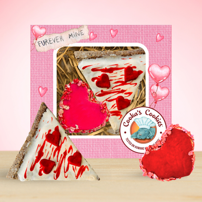 Valentine's Day dog ​​biscuit gift set