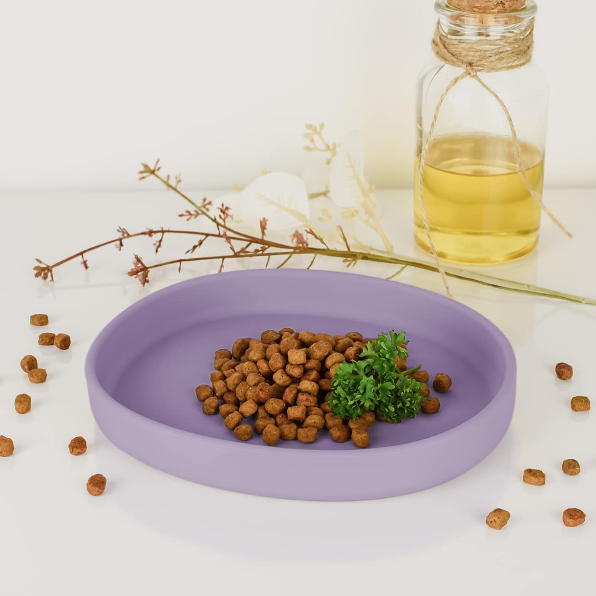 Gamelle plate en silicone