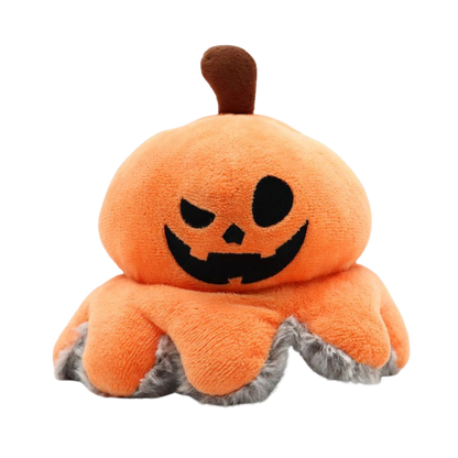 Jouet Halloween citrouille réversible pour chiens