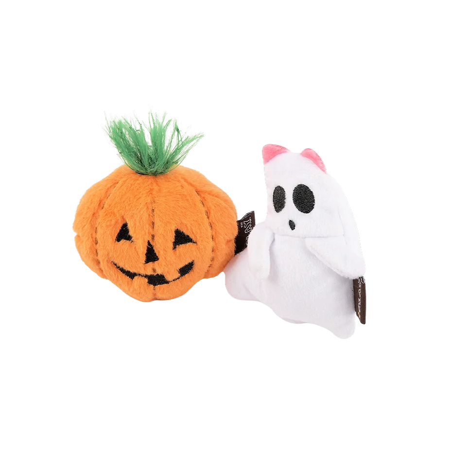 Lot de 2 jouets Halloween Boo Crew à la cataire pour chats