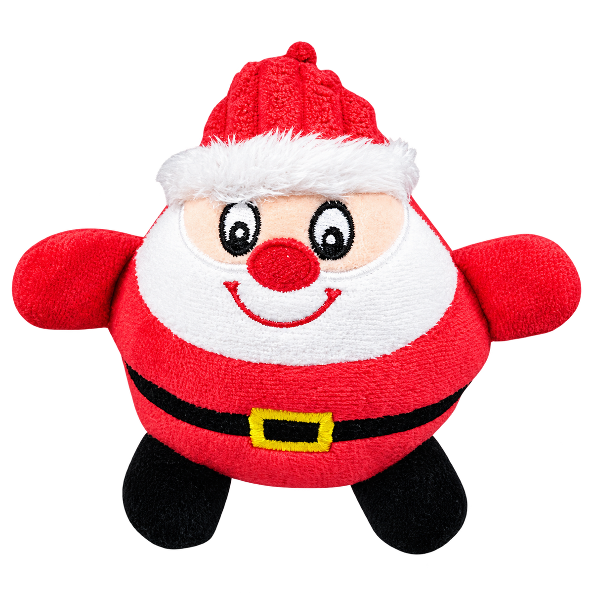 Peluche Père Noël avec couineur pour chiens