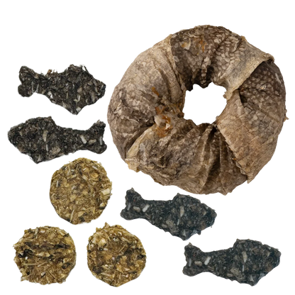 Friandises au cabillaud à mâcher pour chiens