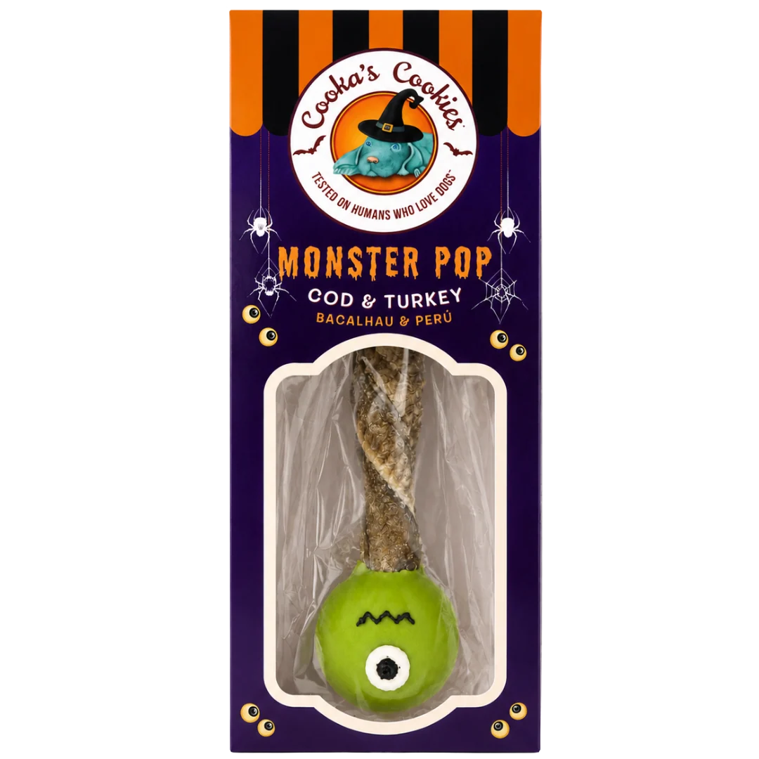 Friandise d’Halloween Monster Pop pour chiens