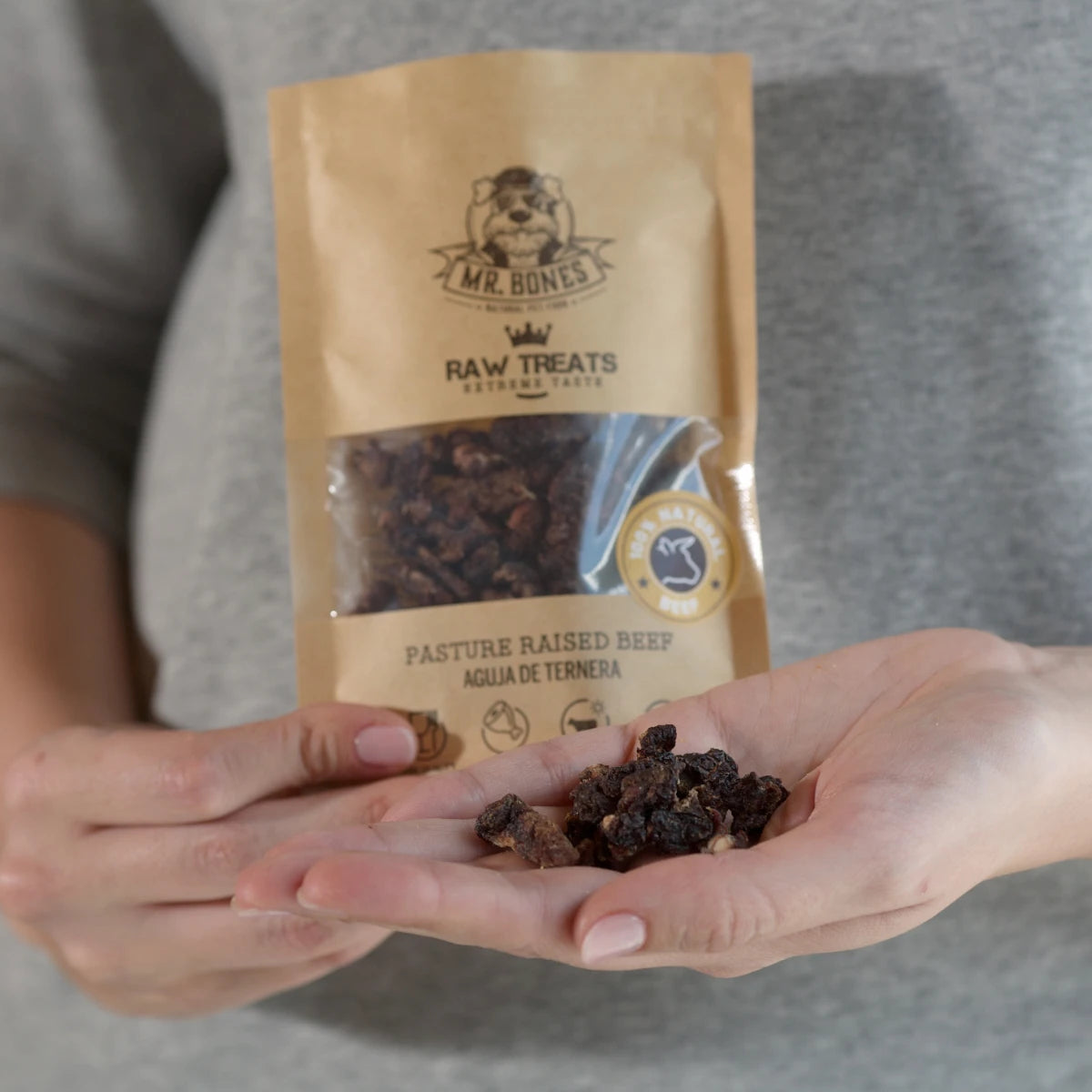 Dehydrated beef bites