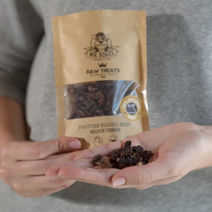 Bouchées de bœuf déshydratées