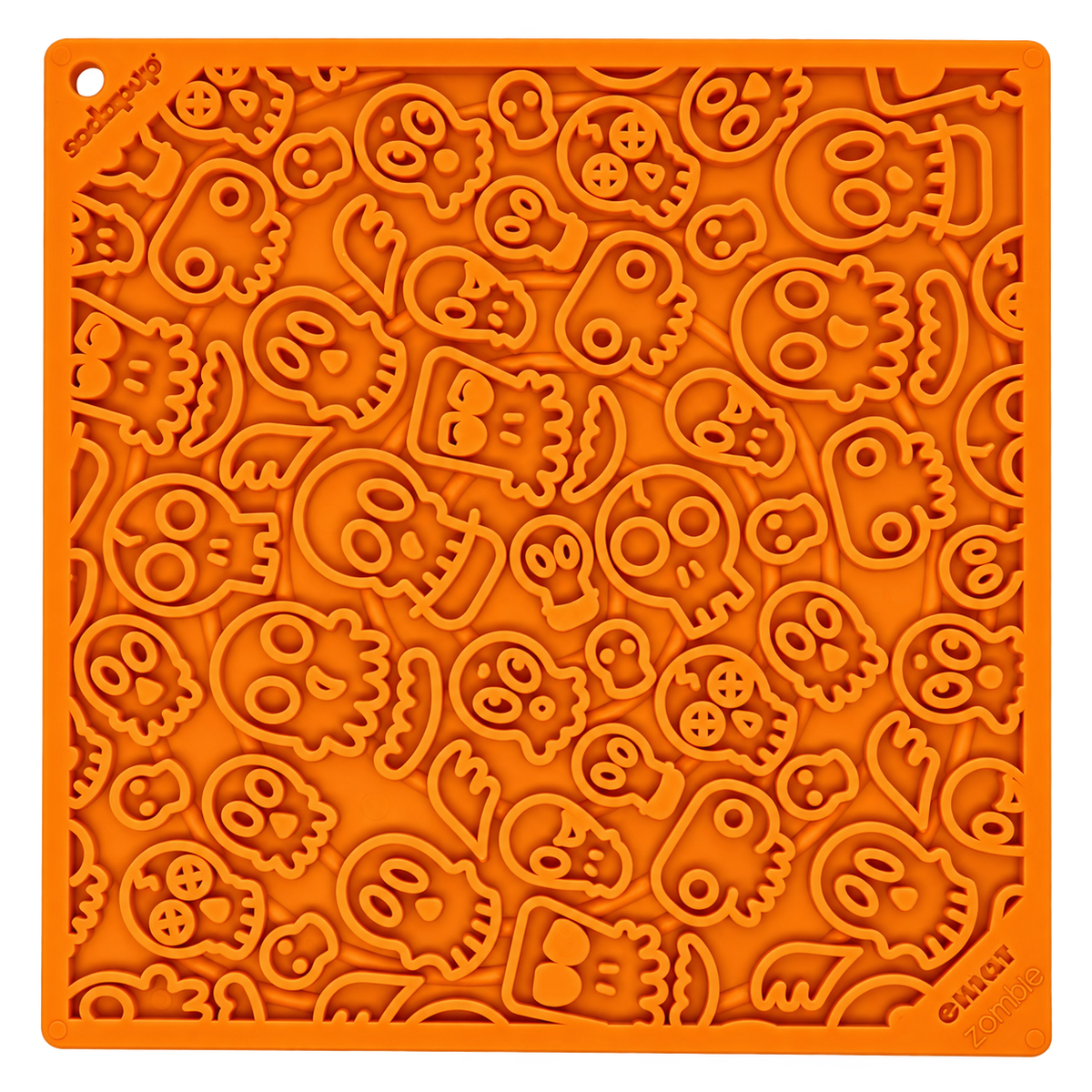 Zombie lick mat for dogs and cats